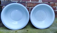 2x Emailleschüssel