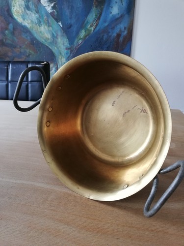 Massive messing schale - messing,