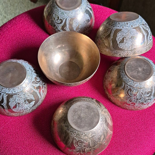 Messing schalen - schalen, &