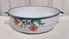Alte Emaille Schüssel mit