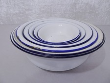 EbKyMc - 7 x Emaille Schüssel