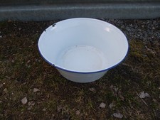 alte Emaille Schüssel