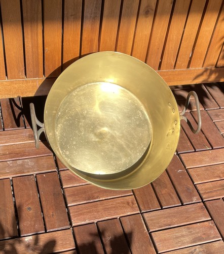 Massive messingschüssel gold - massive,