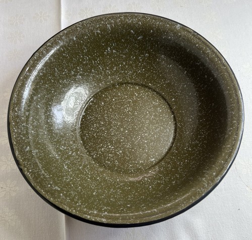 Schüssel emaille grün - schüssel,