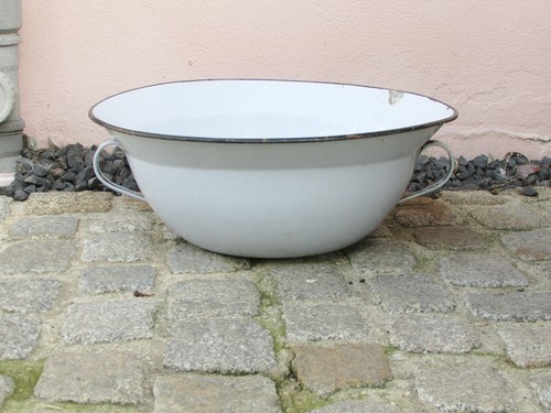 Alte rund emailwanne emaille - alte,