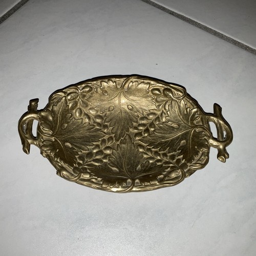 Kleine ovale messing schale - ovale,