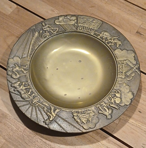 Schale teller mit - schale/teller,