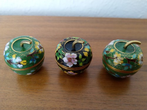 3er set farbig emaillierte - 3er-set,