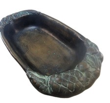 Alte Schale patinierte Bronze